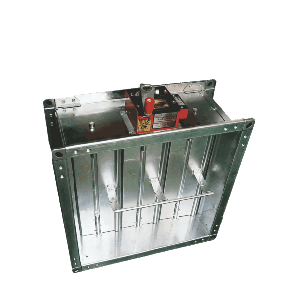 Square fire damper